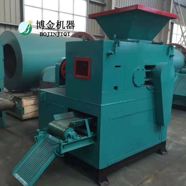 脫硫石膏壓球機(jī)用戶試壓效果